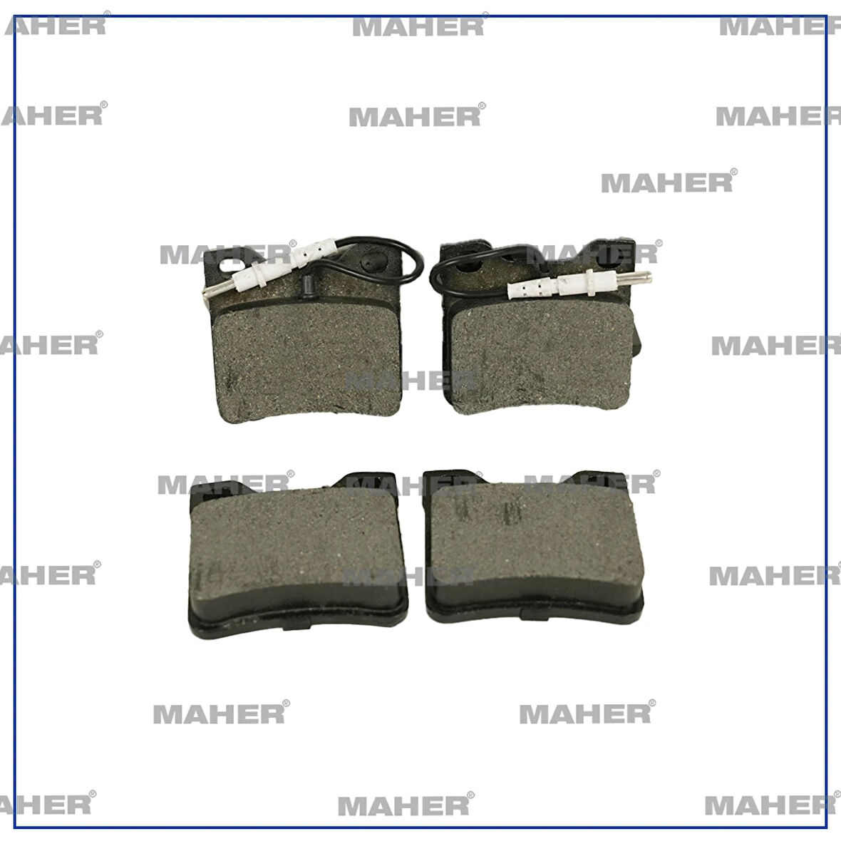 FREN BALATA 406 1997-2004 ARKA 1611456880