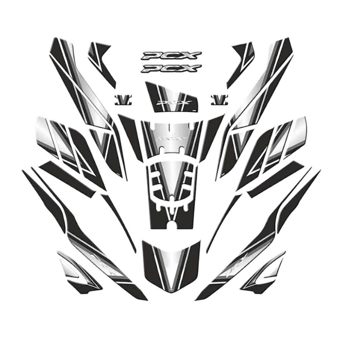 Gogo Tank Pad Set 002 Honda Pcx 2025