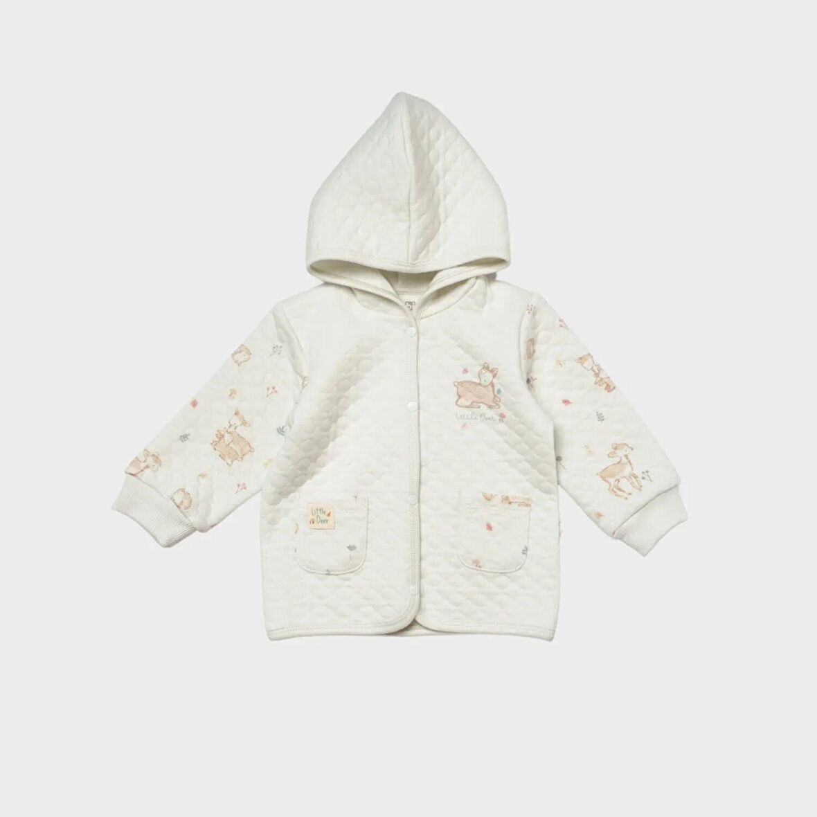 Bibaby Little Deer Bebek Hırka 61513 Mint