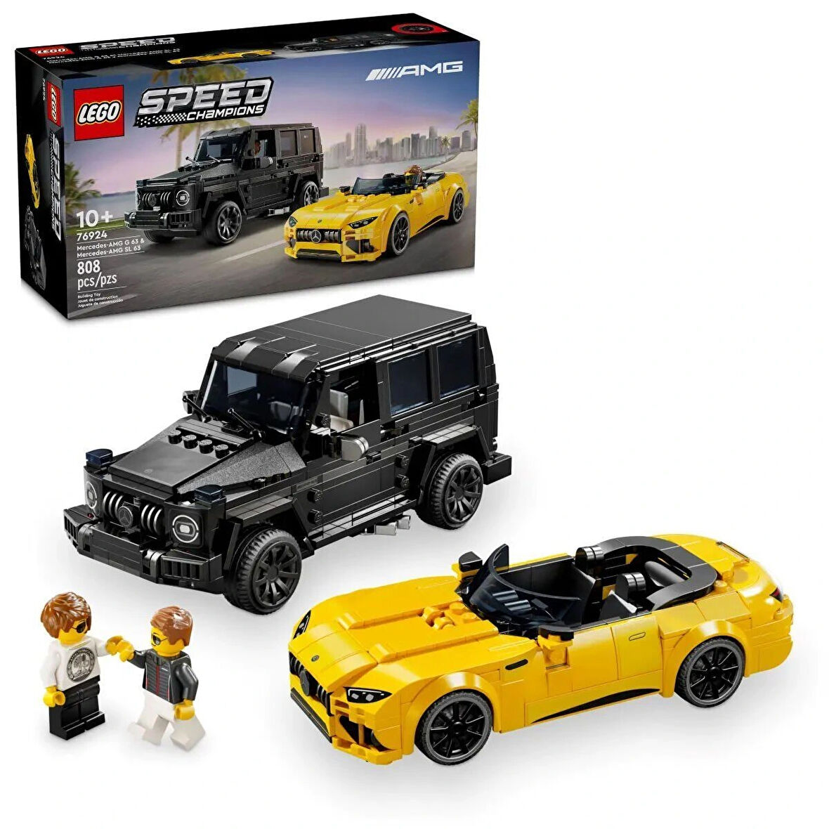 76924 Lego Speed Champ.Mercedes-AMG G 63 ve SL 63 +10 yaş 808 parça