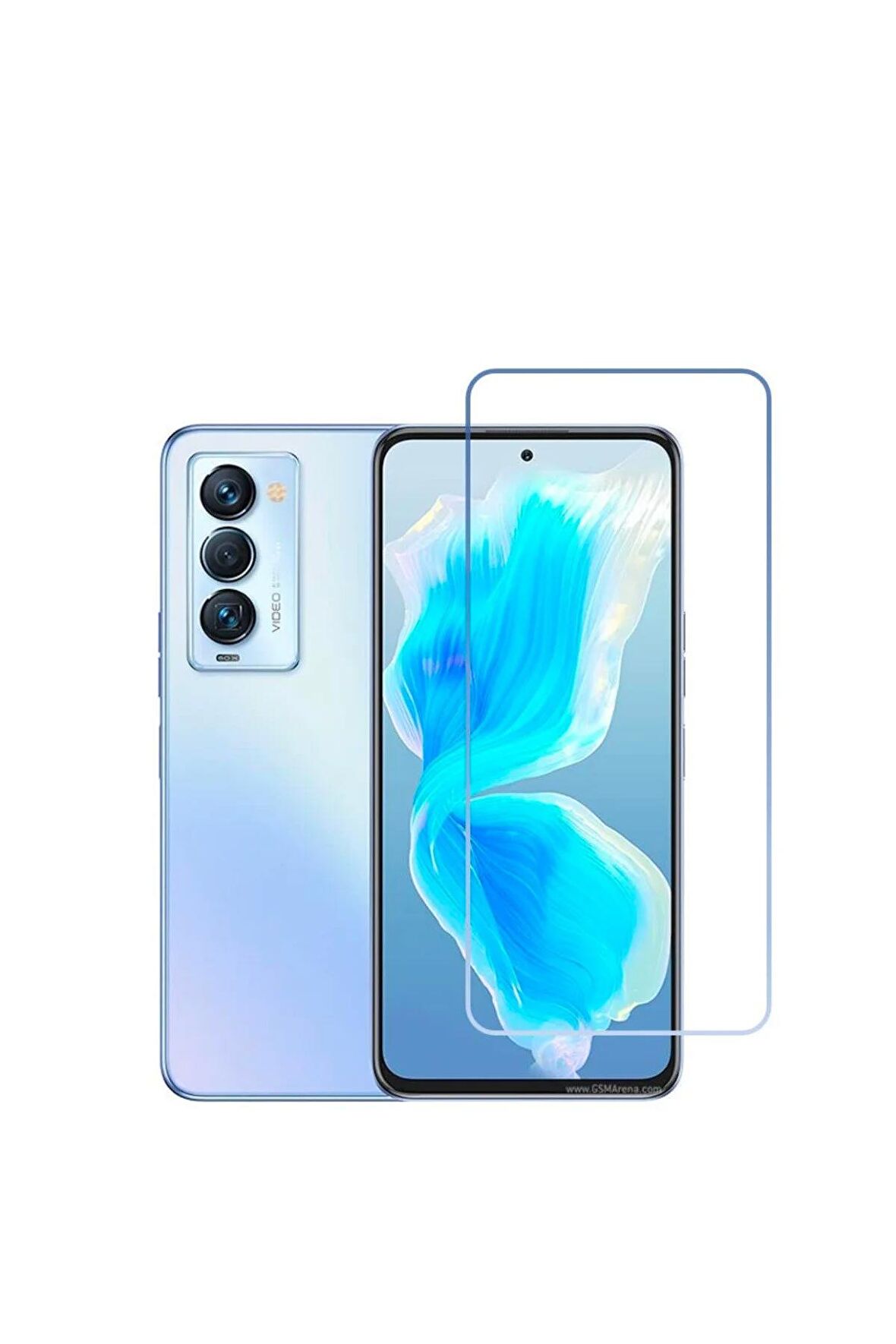 Tecno Camon 18 ile Uyumlu Ekran Koruyucu Şeffaf Temperli Kırılmaz Cam Ekran Koruyucu
