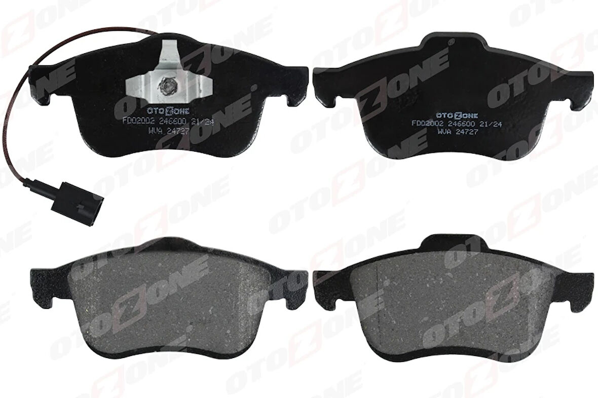 ÖN BALATA FIAT DOBLO 3 2010 OPEL COMBO 2012 1.3D MTJ 1.4 1.6D MTJ 2.0D MTJ TEK FİŞLİ 77364929 77365311 77365396 WVA24727