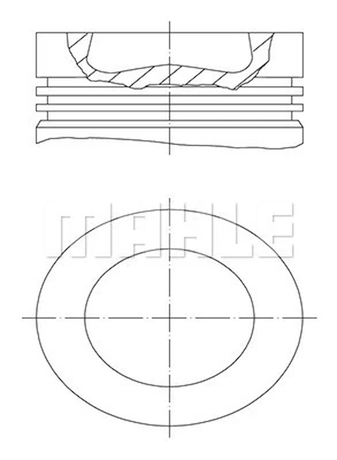 MOTOR PİSTON SEGMAN POLO-GOLF6-CADDY-JETTA-A3-LEON 79.51MM CAYA-CAYB-CAYC-CAYD-CFWA 1.2-1.6 TDI 0.50 03L107065J