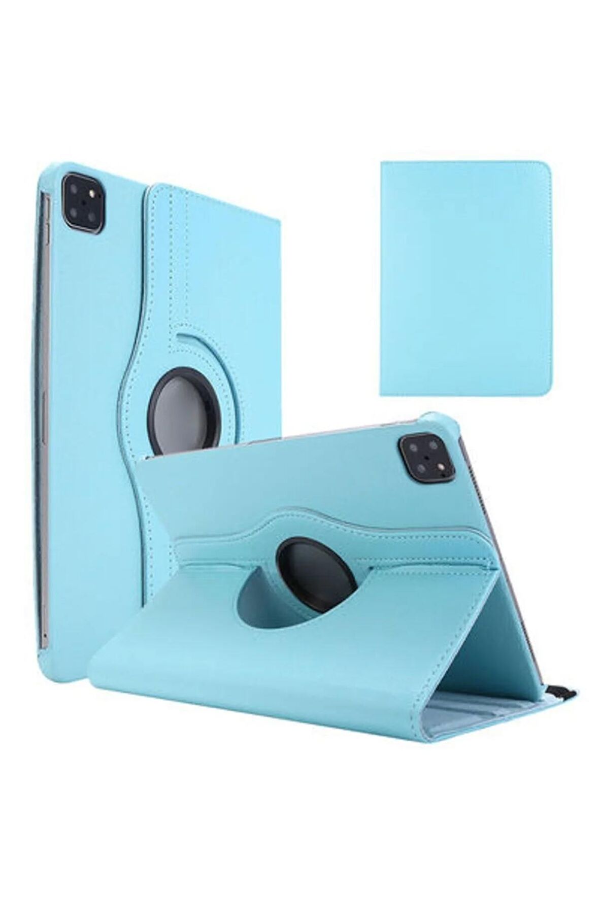 iPad Pro 2.Nesil 11 2020 (A2228-A2068-A2230) ile Uyumlu 360° Dönebilen Standlı Tablet Uyumlu