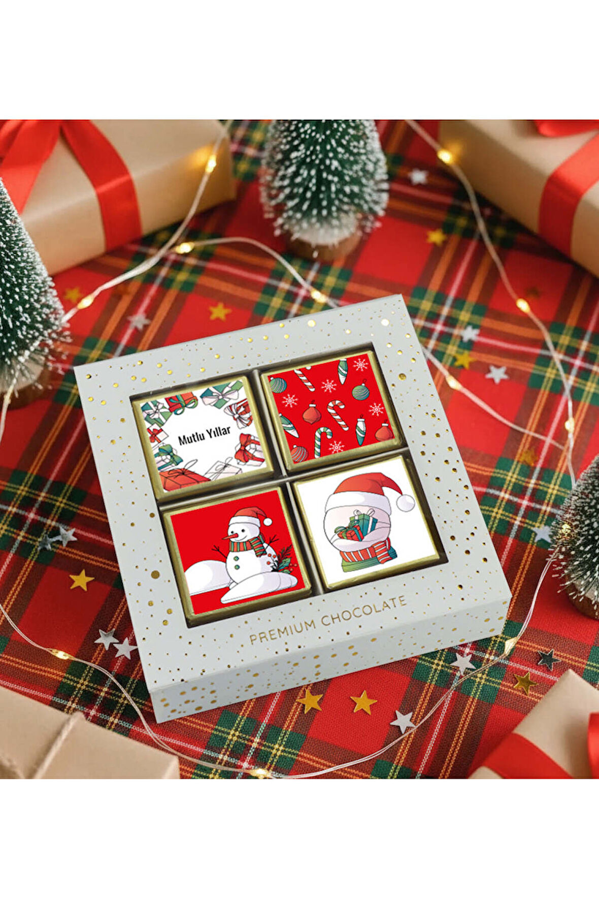 Yılbaşına Özel Premium Madlen Çikolata