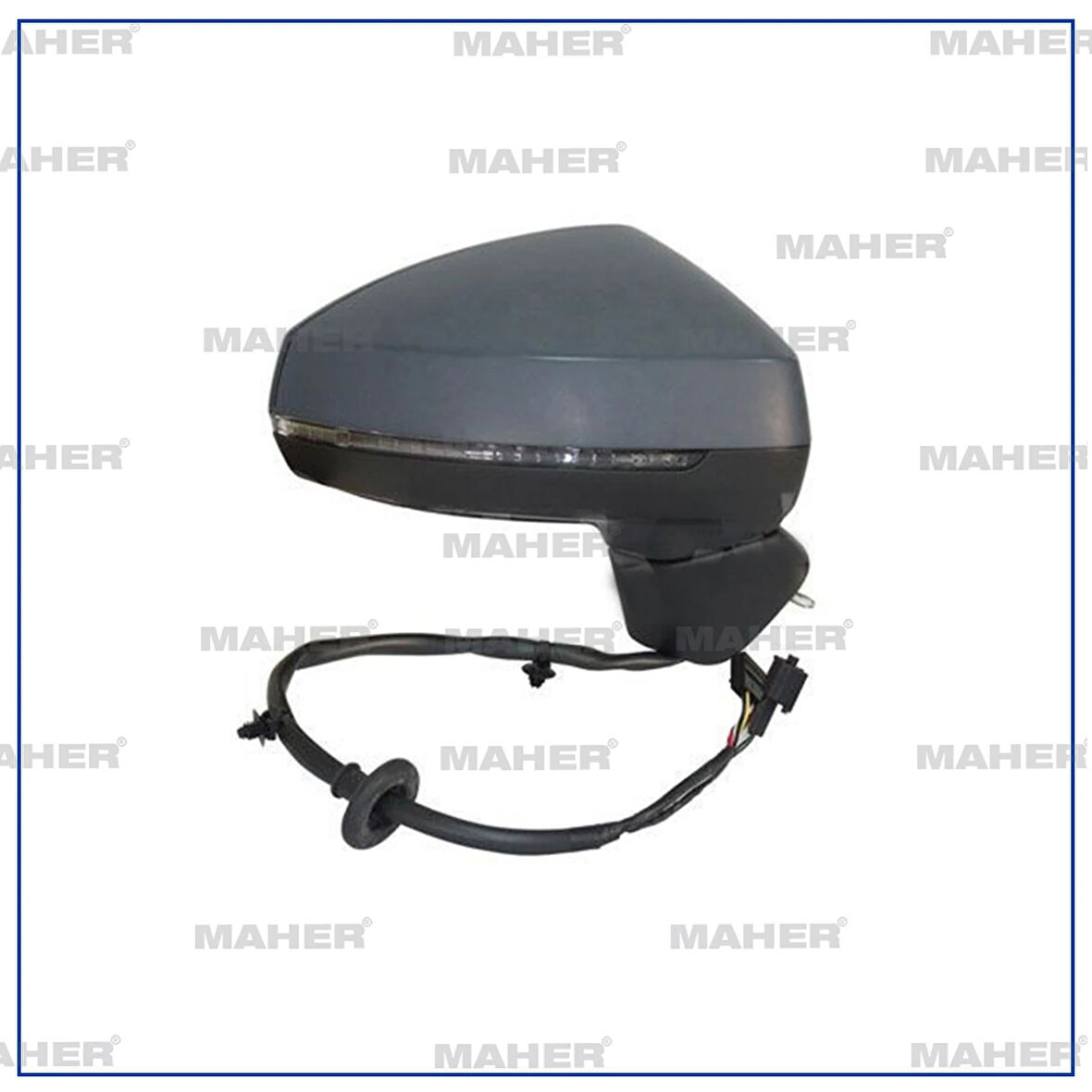 AYNA DIŞ DİKİZ A3 SEDAN 2013 ELEKTRİKLİ,ISITMALI, SİNYALLİ ASTARLI, KATLANIR, HAFIZALI SAĞ 855857410F9B9