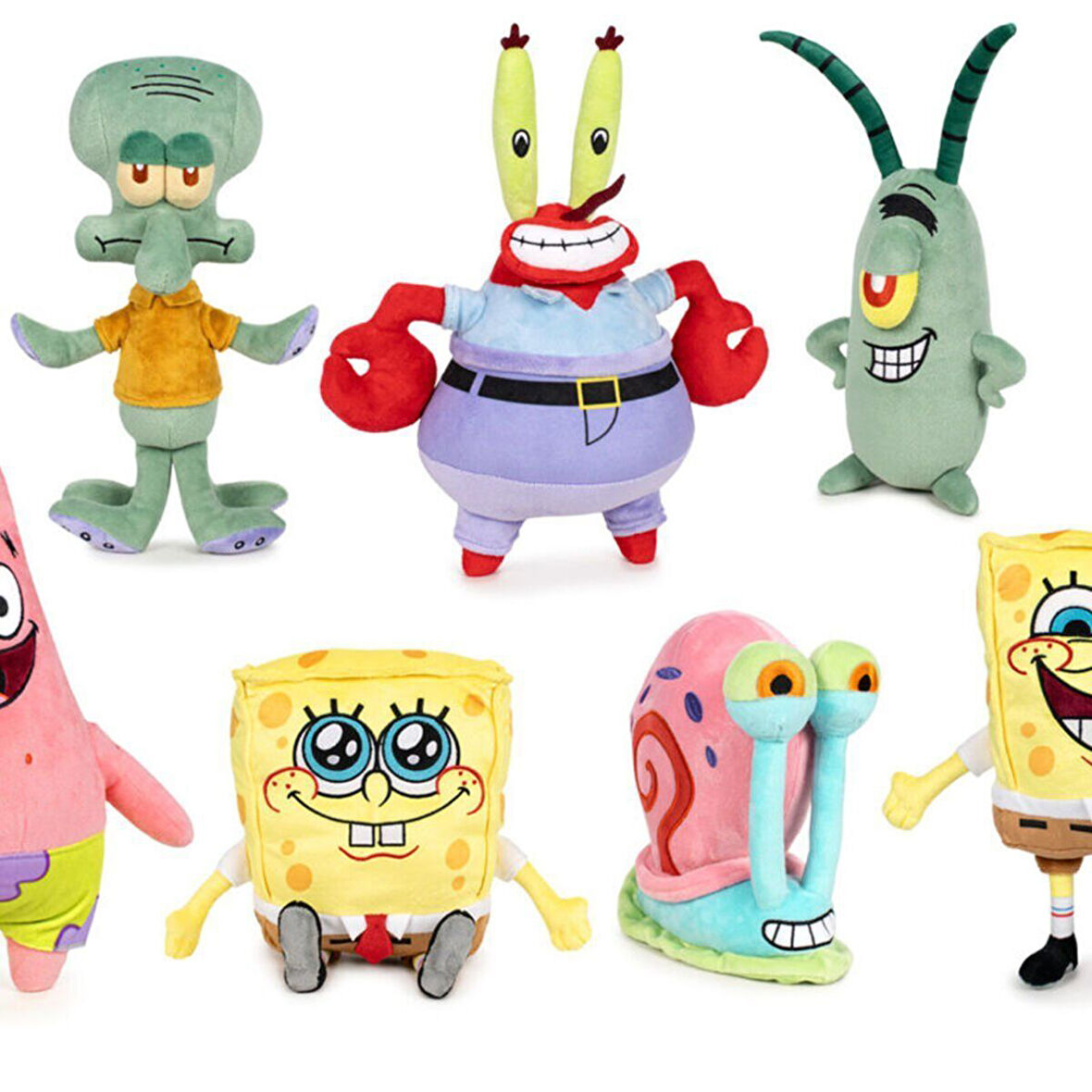 760025633 SpongeBob Serisi Sostenible Peluş 30 cm (7 Asorti)