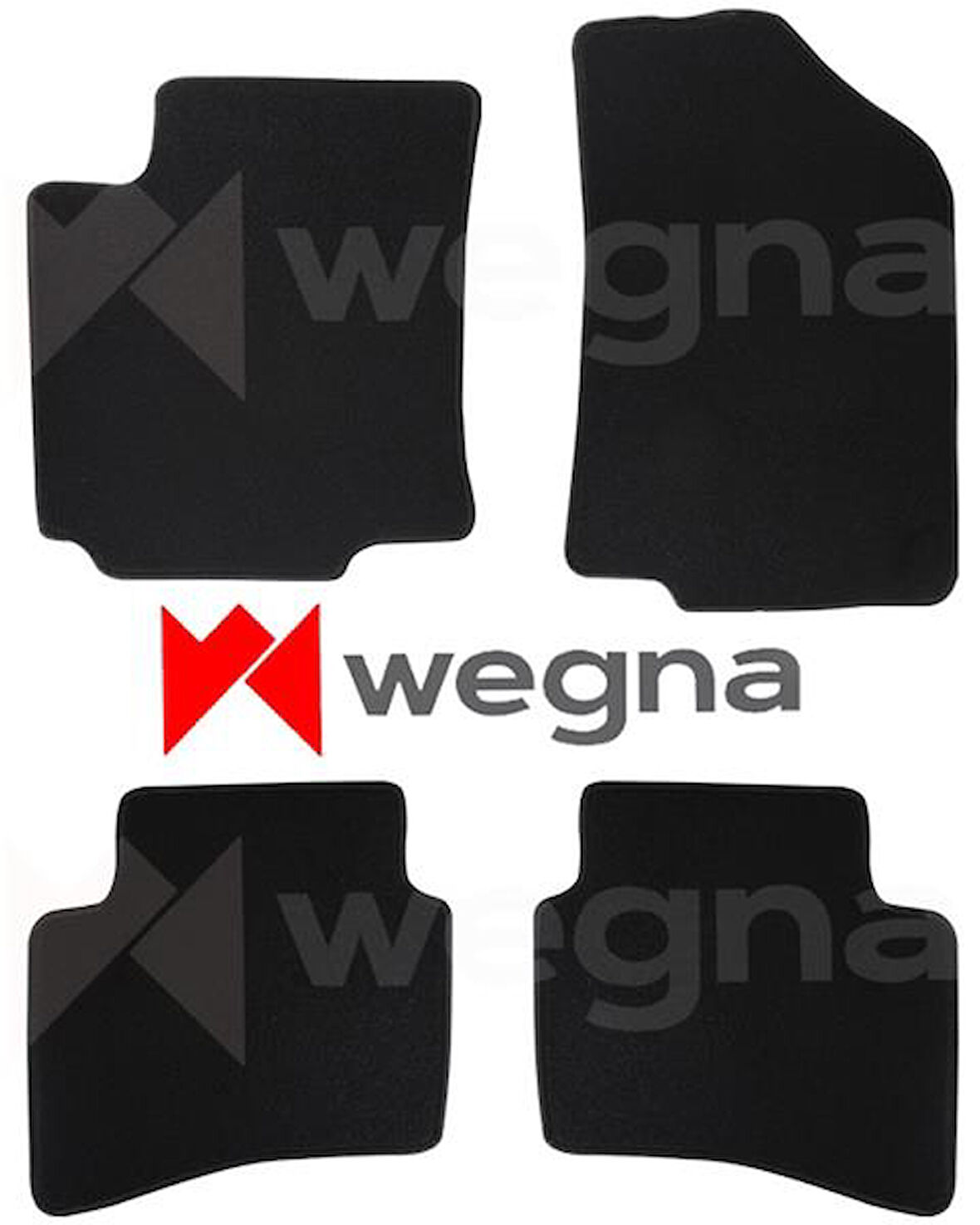 HALI PASPAS SİYAH KIA RIO 2011-2017 PASPAS