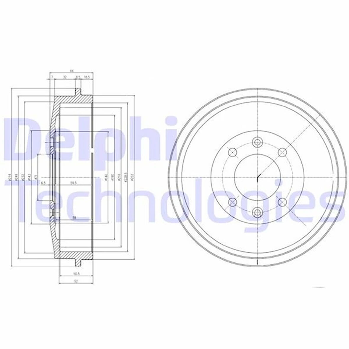 FREN KAMPANASI ARKA CITROEN BERLİNGO. BERLİNGO MULTİSPACE. XSARA. XSARA PİCASSO. ZX / PEUGEOT 305. 3