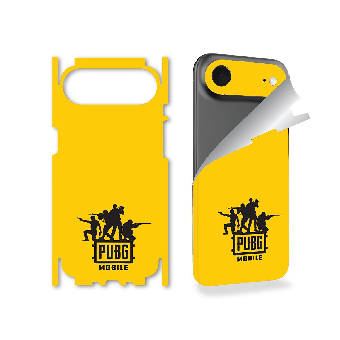 Apple İphone 17 Air için full kaplama koruma sticker kılıfsız kullanım için çizilme önleyici PUBG 2