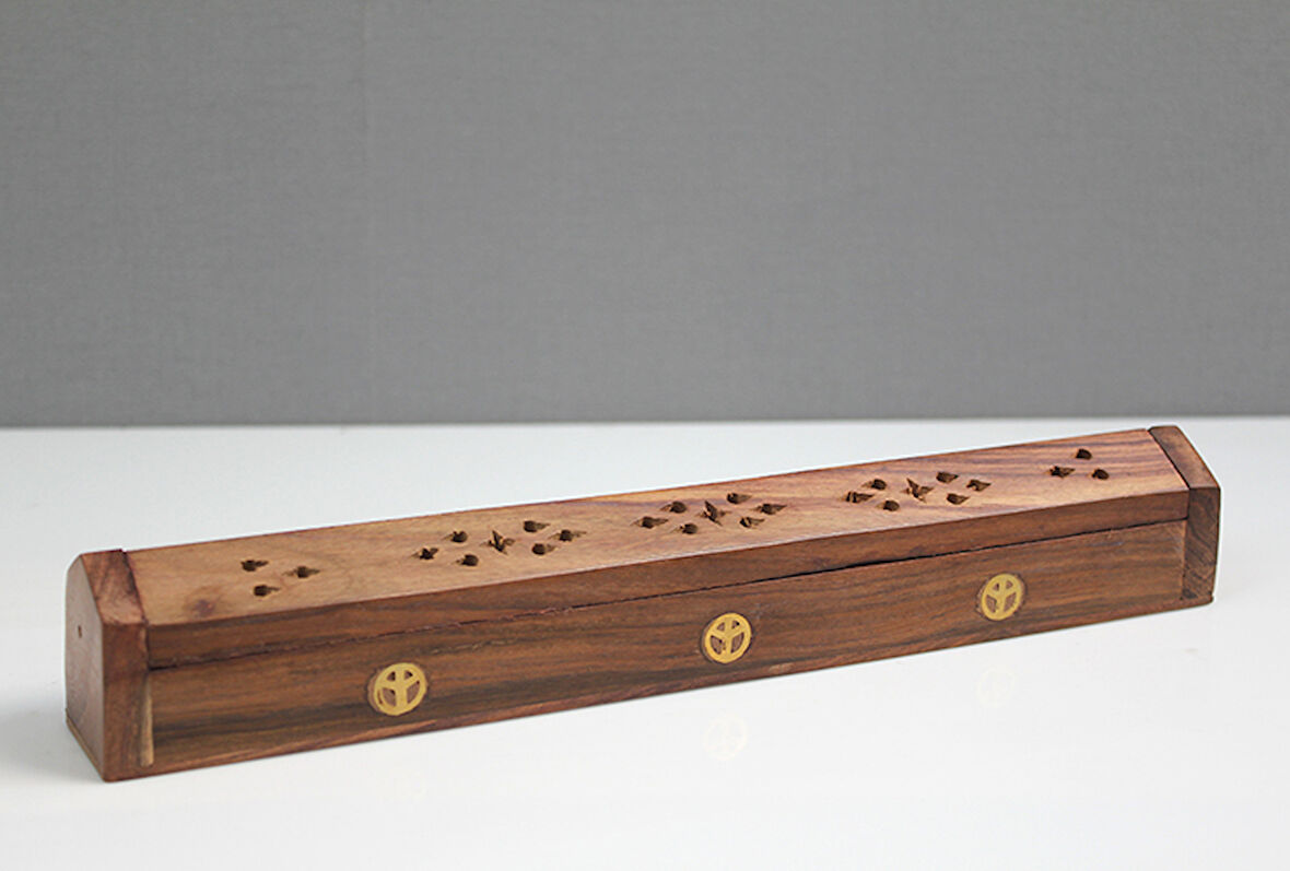 Ahşap Maun Tabut Tütsülük Model 2 