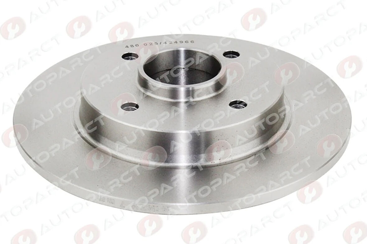 ARKA FREN AYNASI PEUGEOT P308 2007-2014 CITROEN C4 2009-2016 DS4 2016-2018 249X9X4DL RULMANSIZ 4249 66 4249 65