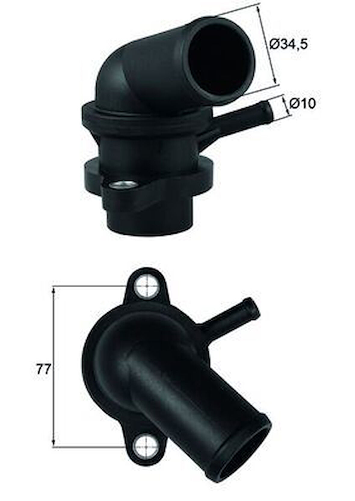 TERMOSTAT 88 C CHEVROLET KALOS 1.4 LACETTI 1.4 165 LOVA-NUBIRA ESTATE-REZZO-VIVANT 1.6 96460002