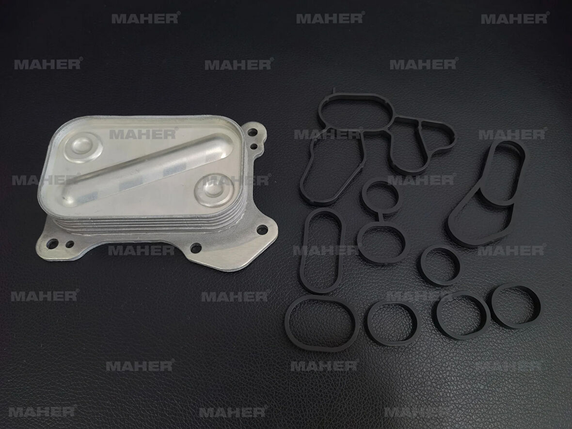 YAĞ SOĞUTUCUSU DOBLO / LINEA / FIORINO / G.PUNTO / ASTRA H / CORSA C-D 1.3JTD İNCE TİP EURO4 TEK CONTALI 55193743 5650358