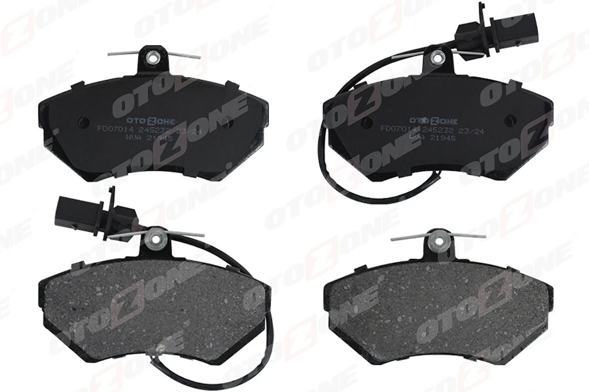 ÖN BALATA FİŞLİ KÜÇÜK TİP PASSAT-A4 1997-2004 GDB1366 8E0698151B 8E0698151M 8E0698151N