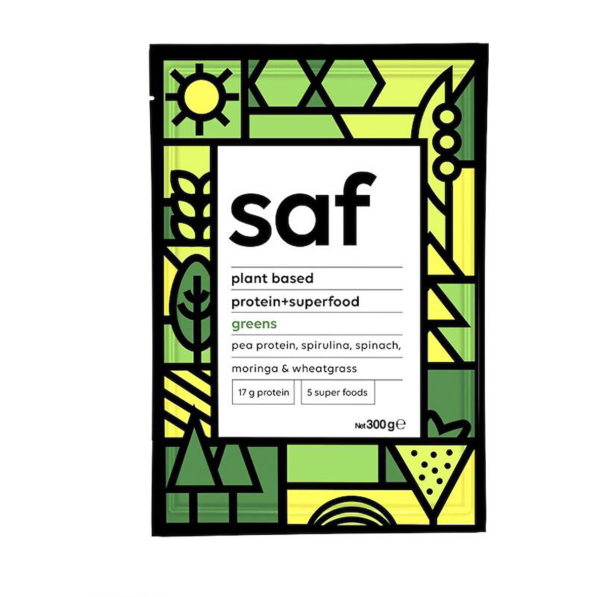 Saf Greens Mix  Saşe 30 GR