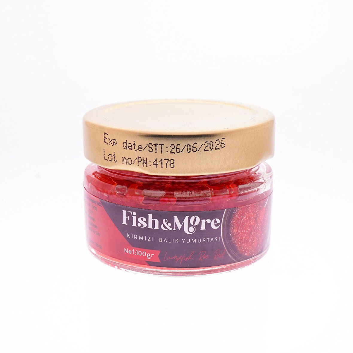 Fish & More Kırmızı Balık Yumurtasi 100 Gr