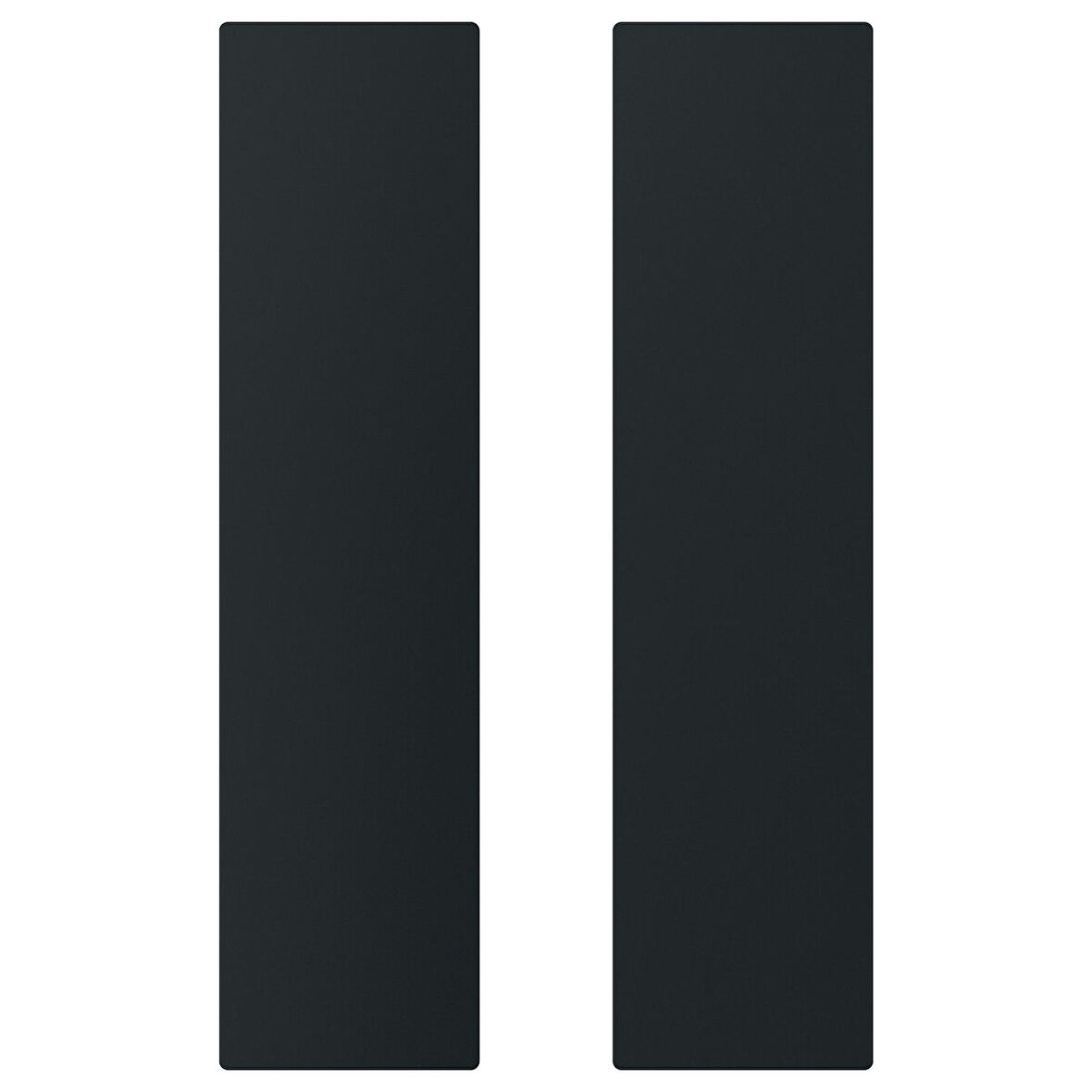Kapak, kara tahta, 30x120 cm, 2 adet
