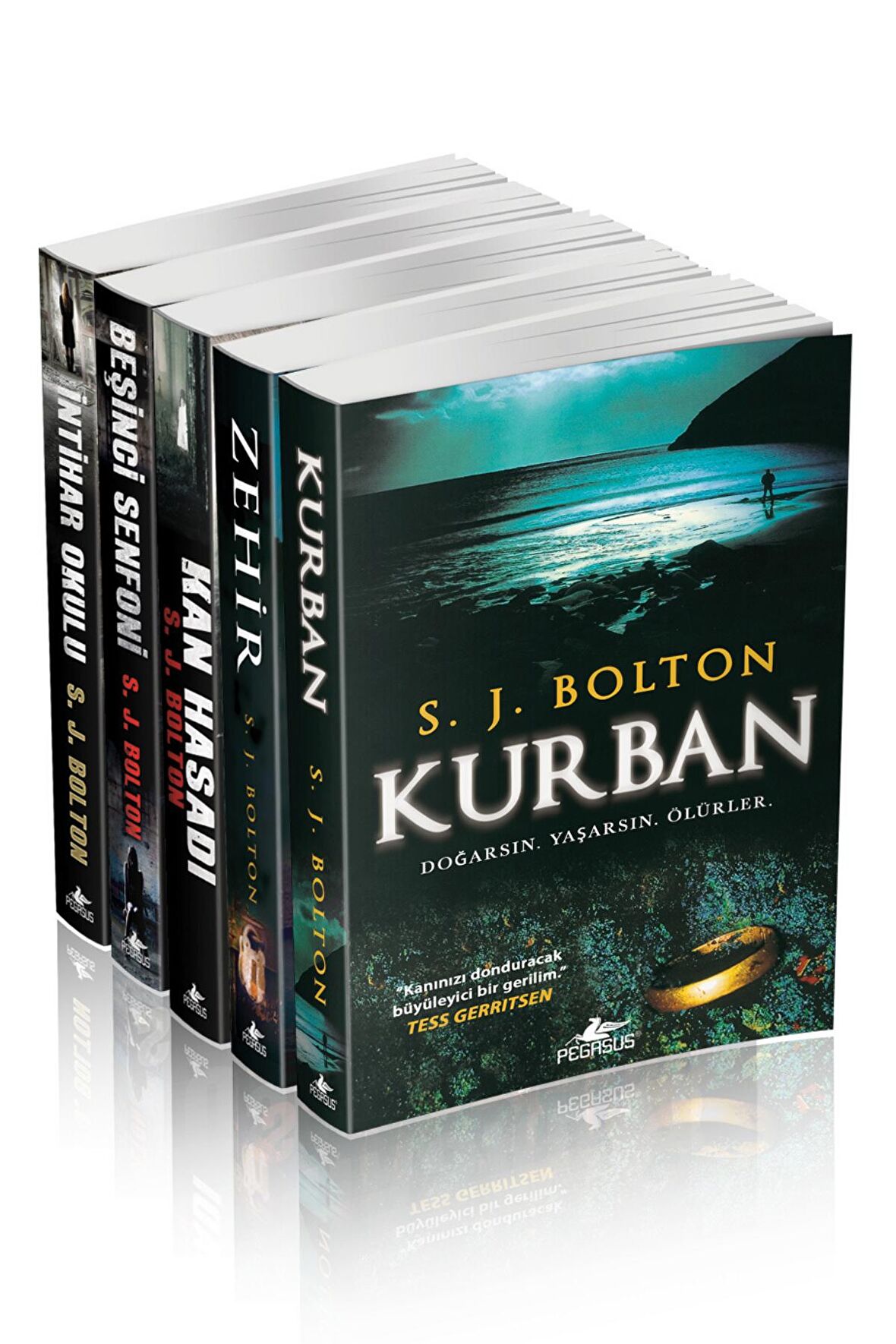 S. J. Bolton Korku Gerilim Kitapları Takım Set (5 Kitap) - S. J. Bolton