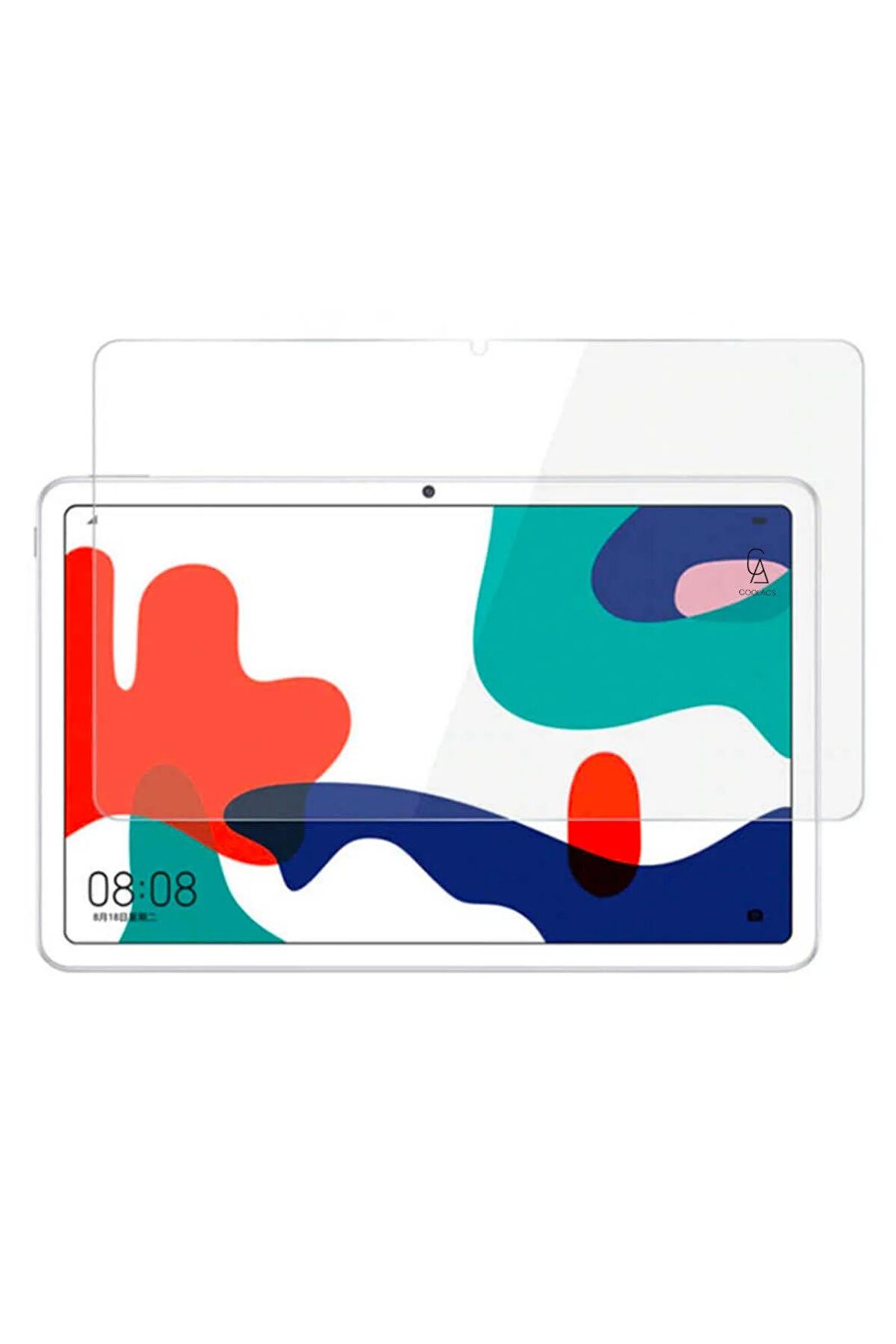 Huawei MatePad 10.4 ile Uyumlu Kırılmaz Tablet Temperli Cam Ekran Koruyucu