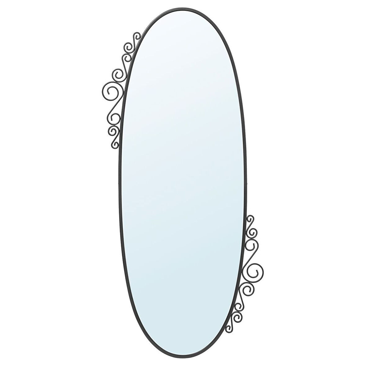 Boy aynası, oval, 150x70 cm
