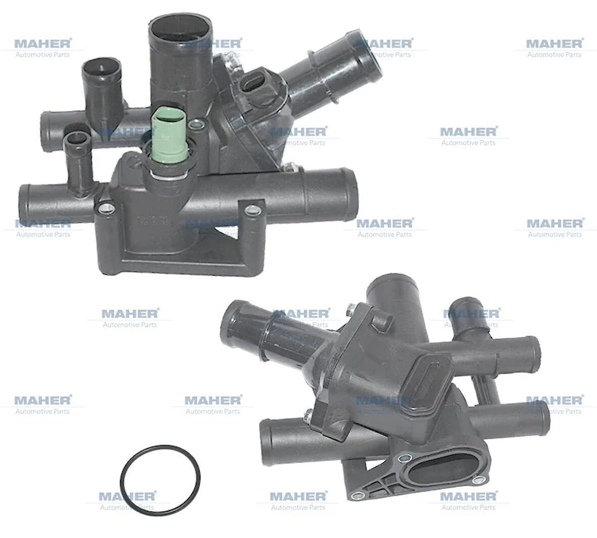 TERMOSTAT KOMPLE GOLF / A3 / BORA 2002-2006 AVU-BFQ 1.6 OTOM. 06A121111A