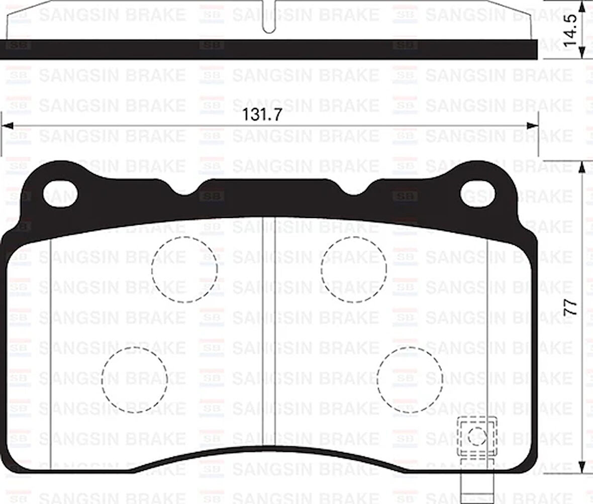 DİSK FREN BALATASI ÖN HONDA CIVIC 2.0 2008-2015 45022TV8E01 45022TV8E02