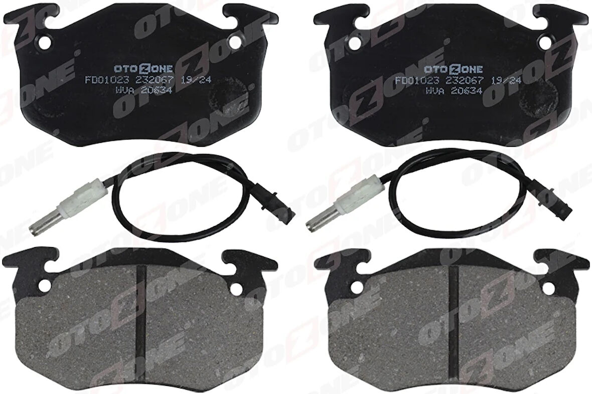 ÖN BALATA RENAULT R5 1972-1985 CLIO 1 1991-1998 EXPRESS 1985-1992 TWINGO 1 1993-2007 FİŞLİ 7701203842 7701205277 7701202517