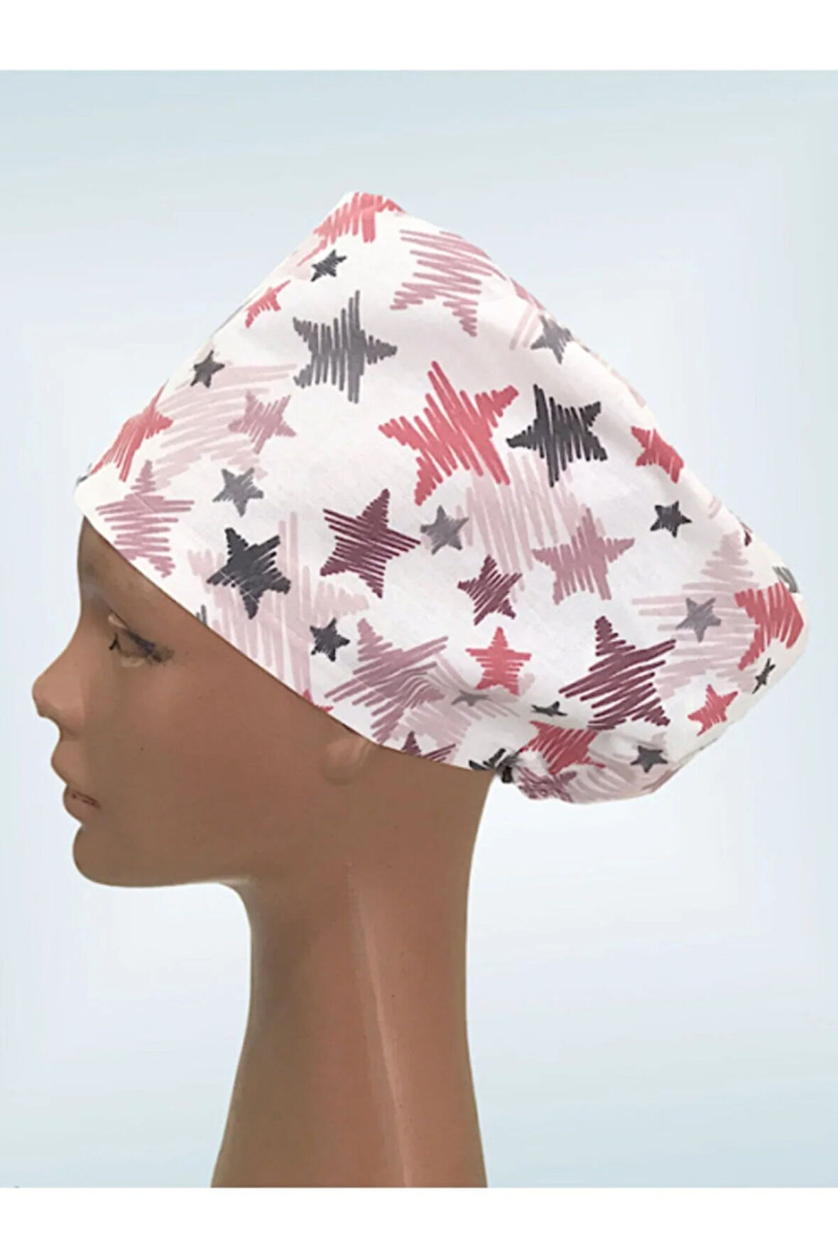 Cerrahi Bone Lastikli Ve Bağcıklıdır Doktor Hemşire Bonesi