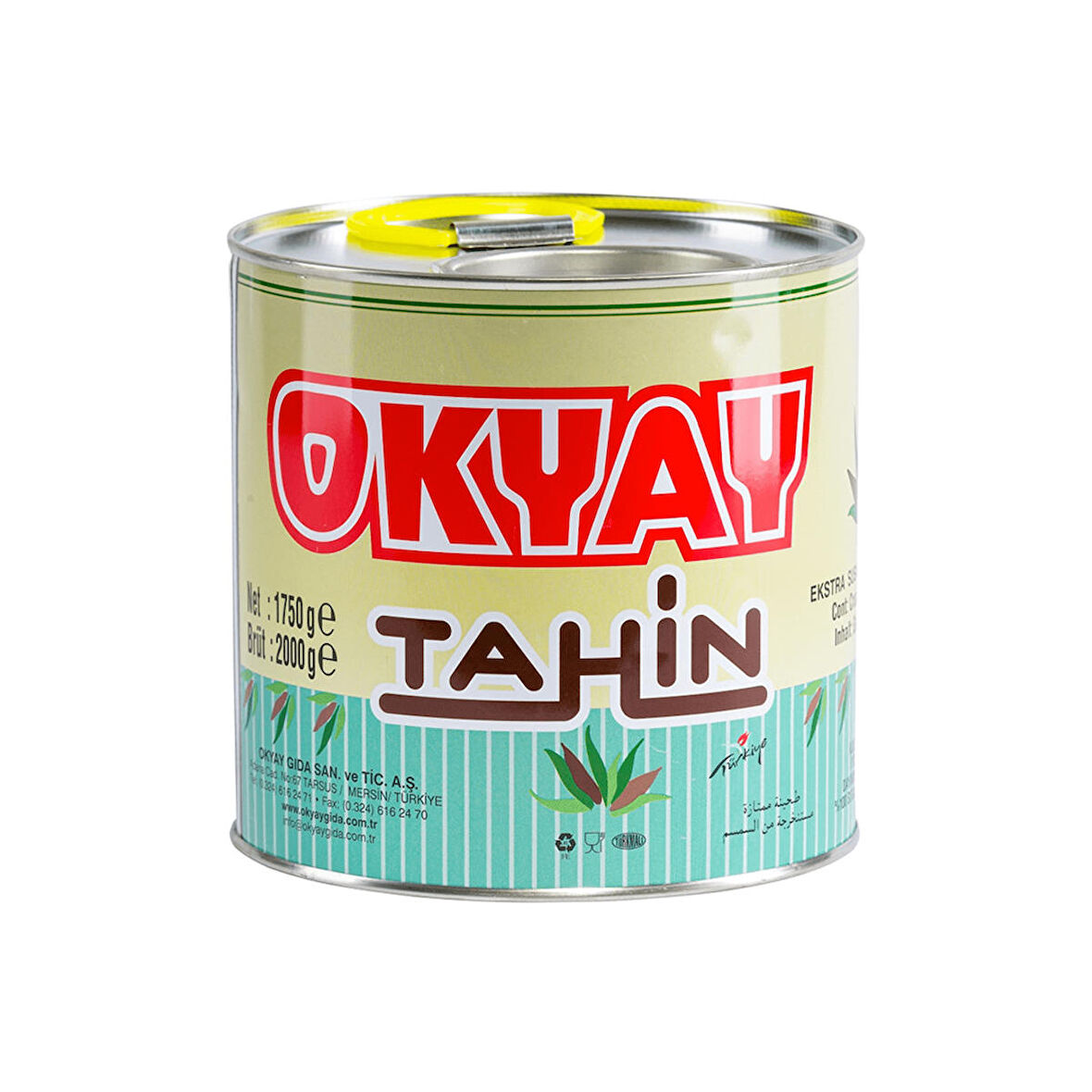 Okyay Teneke Tahin 1750 Gr