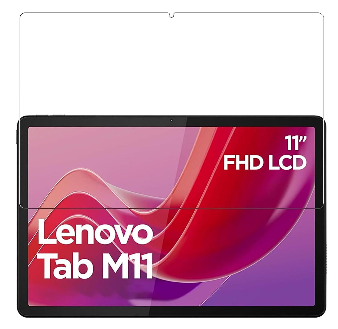 Lenovo Tab M11 TB 330FU 11inç ile Uyumlu Kırılmaz Tablet Temperli Cam Ekran Koruyucu