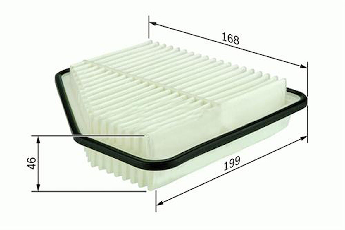 HAVA FİLTRESİ HONDA CIVIC 8 HB FN-FK 1.4 2010-2008  100PS X 17220RSJE00