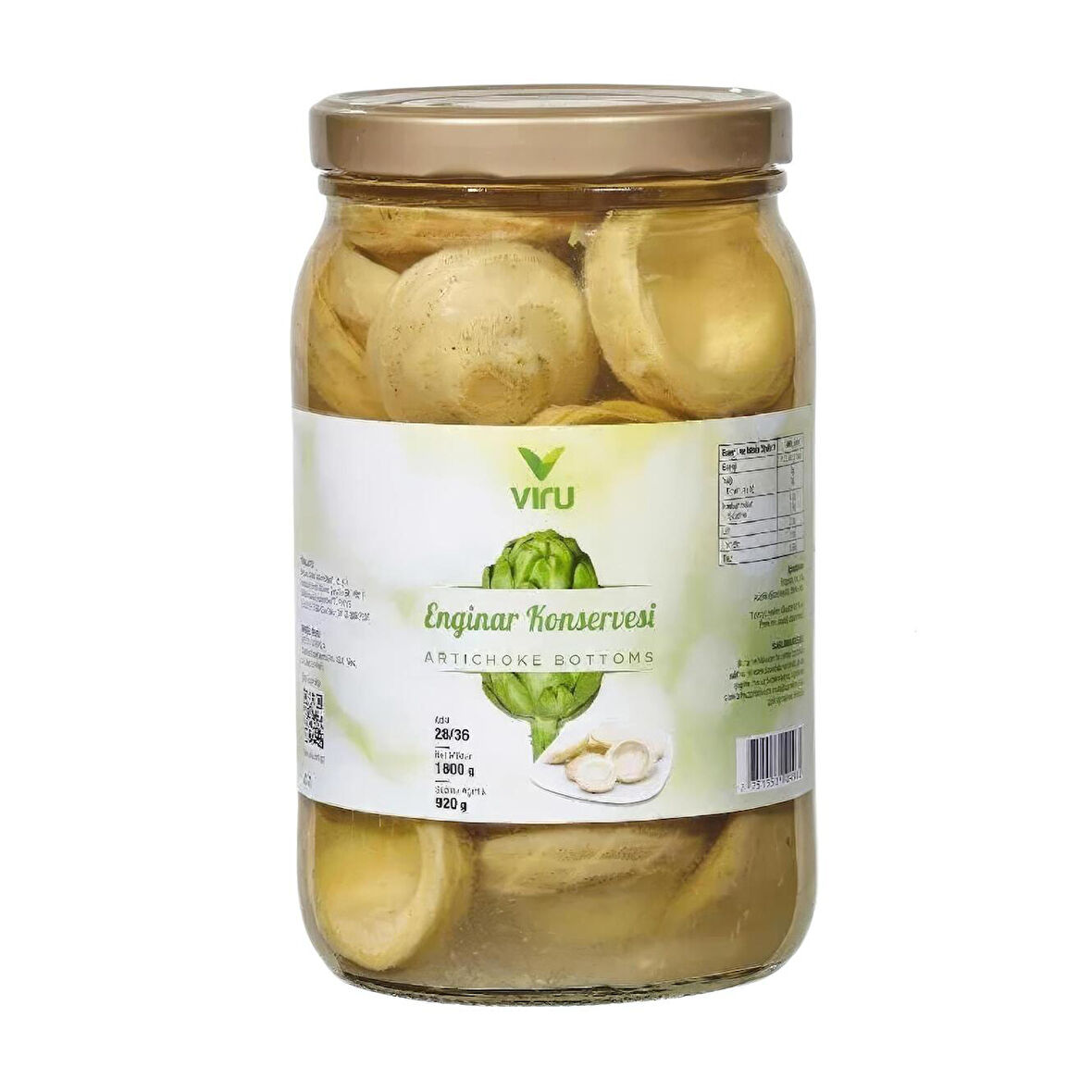 Viru Engi̇nar Konservesi̇ 1800 Gr