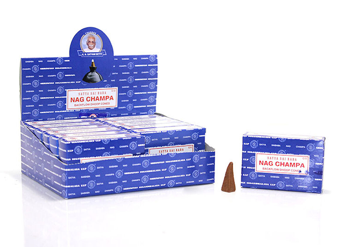 Satya Nagchampa Aromalı Geri Akış Tütsü 