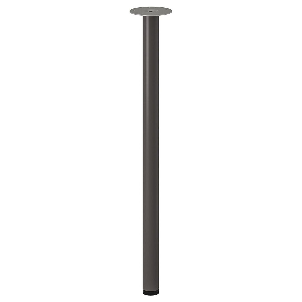 Çalışma masası ayağı, koyu gri, 70 cm