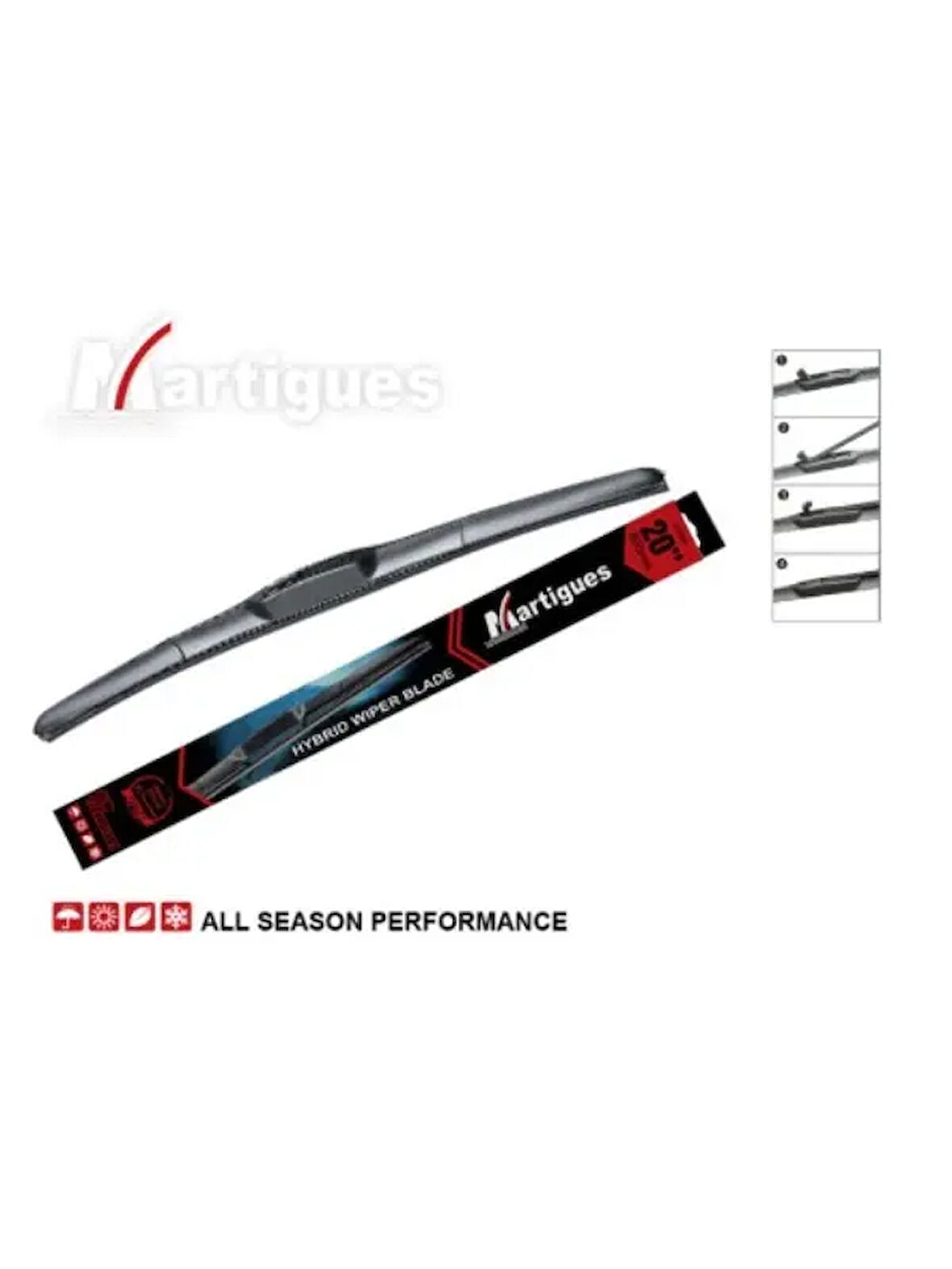 SILECEK SUPURGESI UNIVERSAL HIBRIT 430MM 17 INC