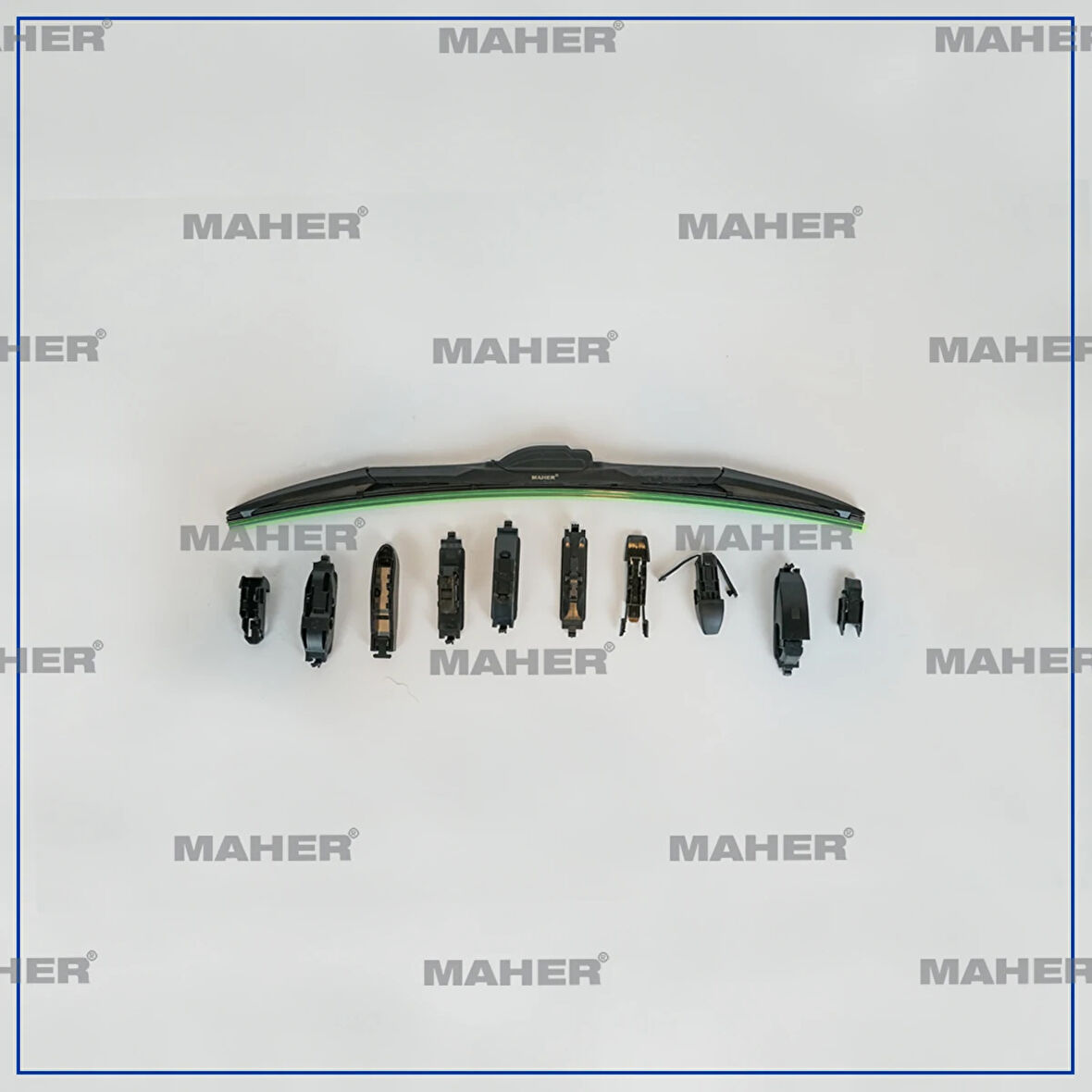 SİLECEK SÜPÜRGESİ TEK TİP ÜNİVERSAL 11 APARATLI-20 HYBRID (500MM) 29951