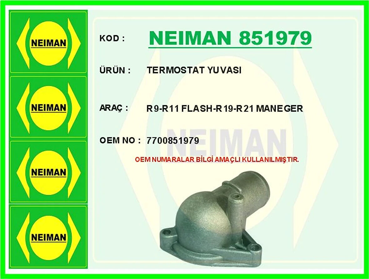 TERMOSTAT YUVASI R9-R11 FLASH-R19-R21 MANEGER 7700851979