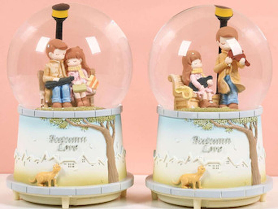 SONBAHAR SEVGILI KAR KÜRESI ORTA BOY