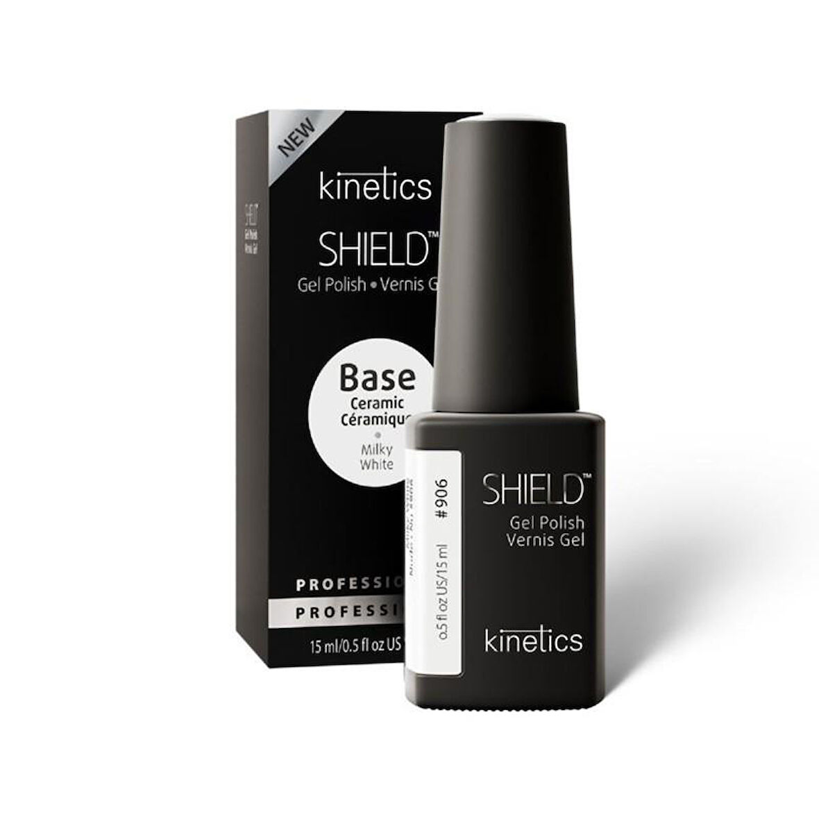 Kinetics Shield Ceramic Base Coat Milky White 906 15ml