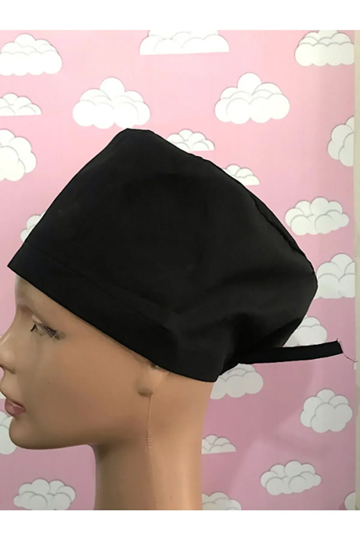 Cerrahi Bone Lastikli Ve Bağcıklıdır Doktor Hemşire Bonesi