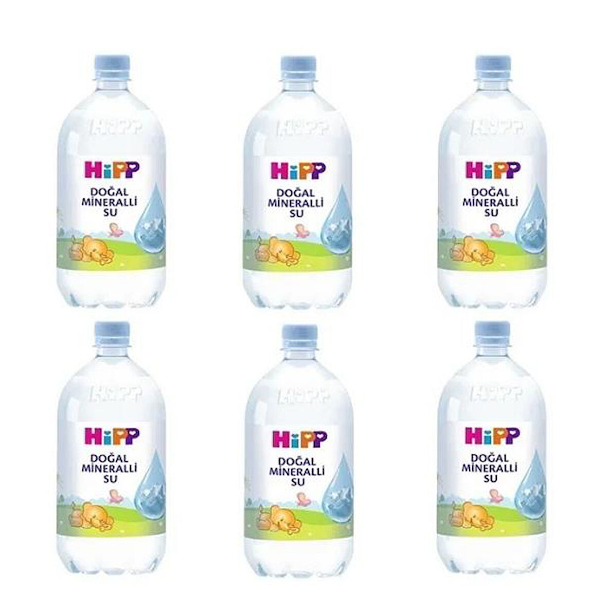 Hipp Doğal Mineralli Su 1 Lt x 6 Adet
