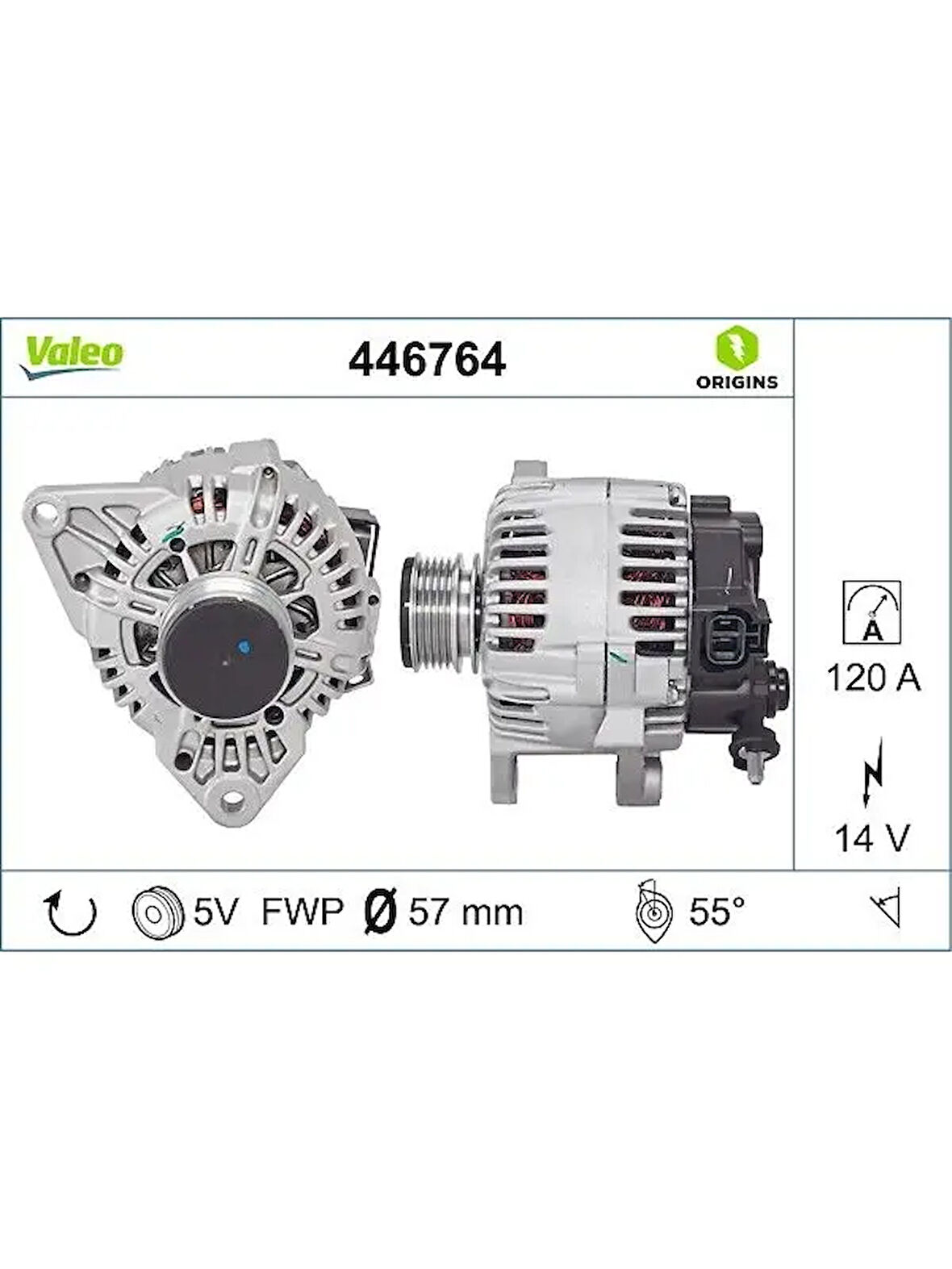 ALTERNATOR ACCENT BLUE I30 CERATO CEED 1.6 CRDI 2011 I20 1,4 CRDI 2008