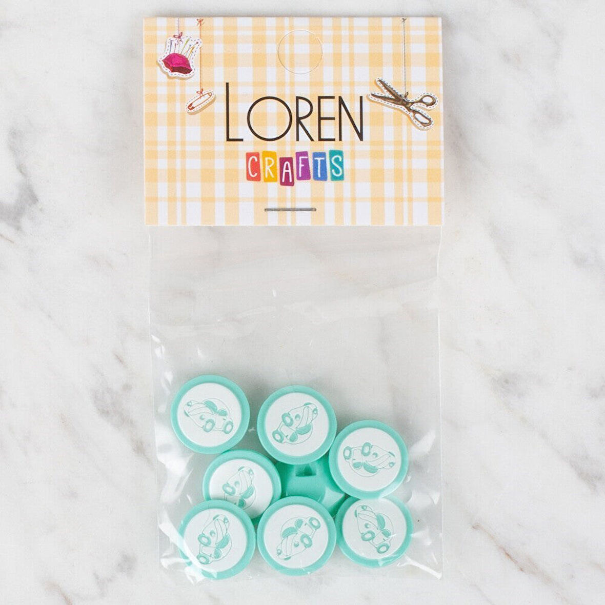 Loren Crafts 8 li Düğme - 395