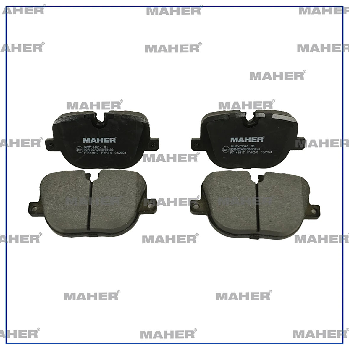 FREN BALATA DISCOVERY 4 2010 4104 / RANGE ROVER 4 2012 4104 ARKA LR015577