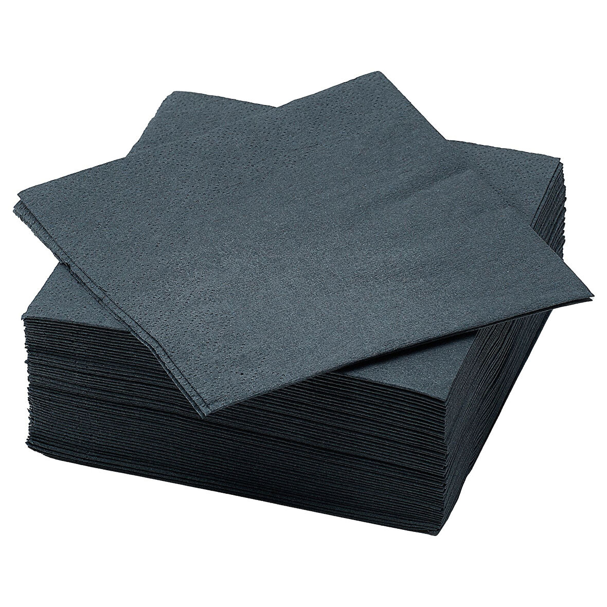 Peçete, koyu gri, 24x24 cm, 50 adet