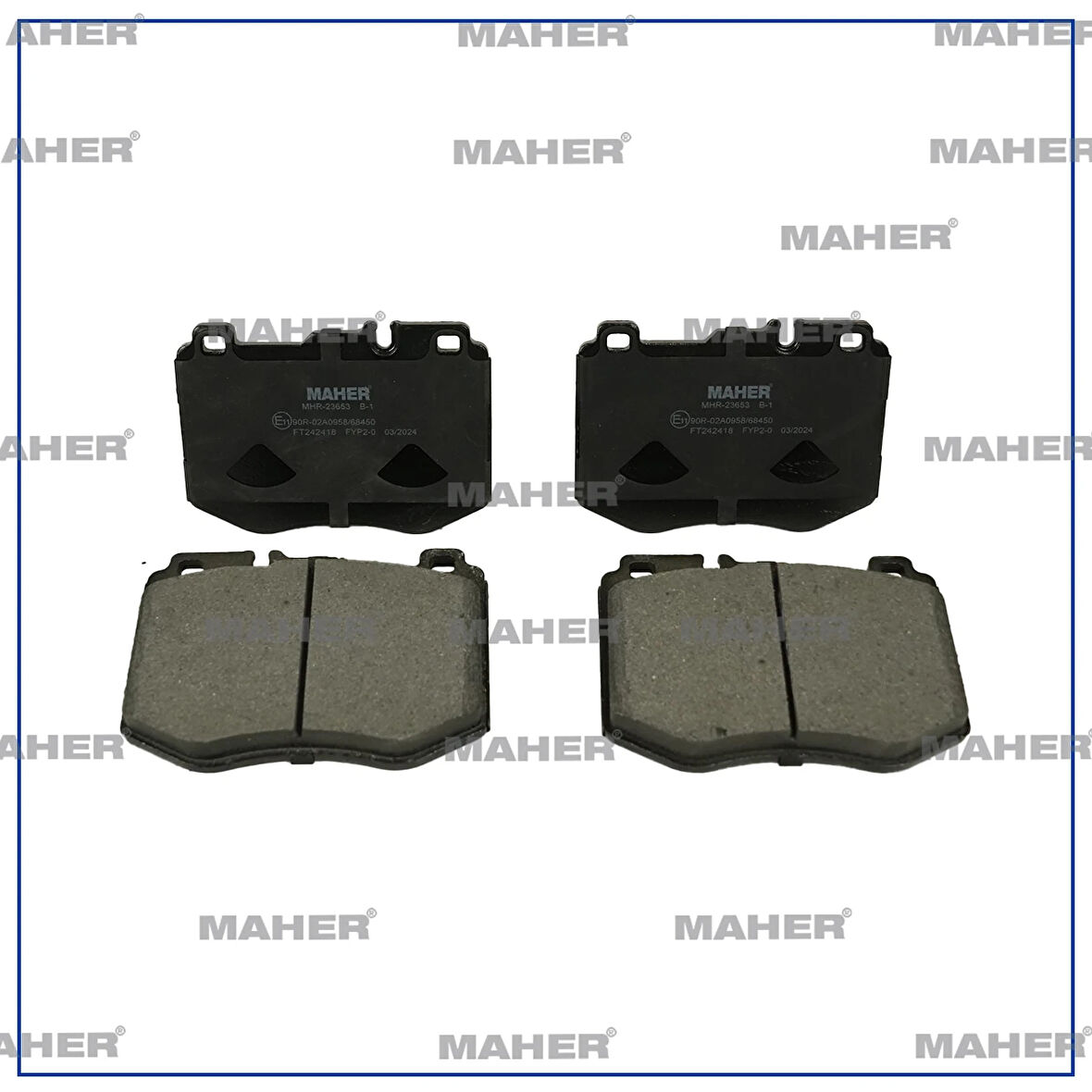 FREN BALATA MERCEDES 2014 W205 C SERİ / MERCEDES 2016 W213 E SERİ / MERCEDES 2015 10253 GLC SERİ ÖN A0084201820