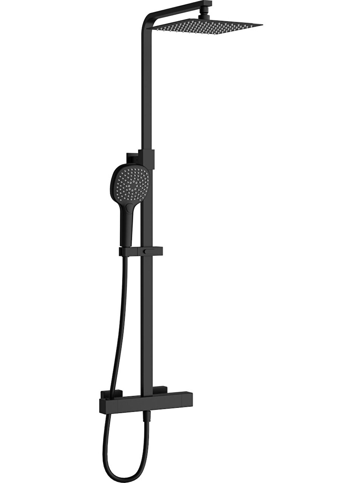 Artema Aquaheat A4720236 Bliss S 230 Duş Sitemi, Mat Siyah