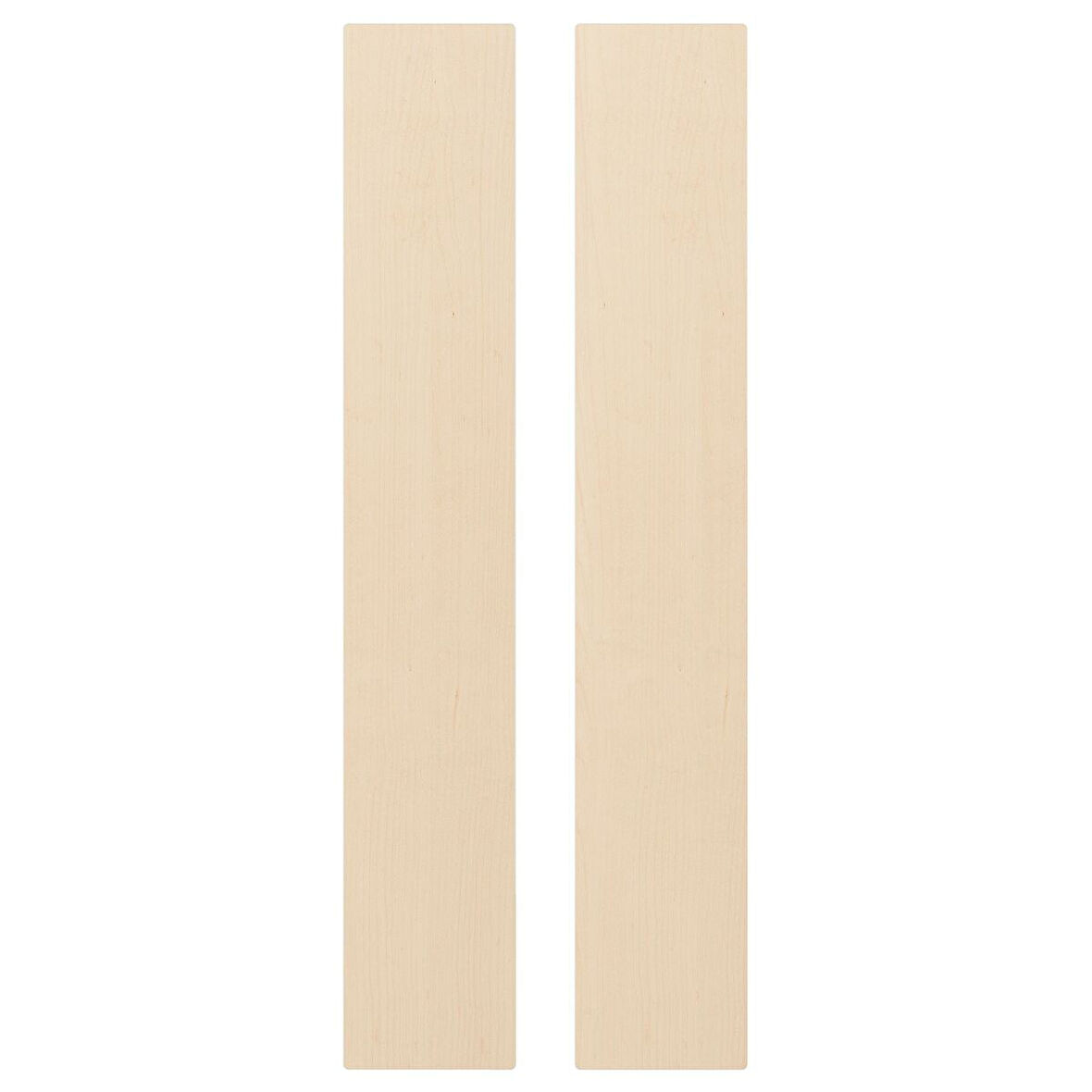 Kapak, huş görünümlü, 30x180 cm, 2 adet