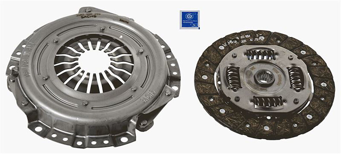 DEBRİYAJ SETİ BASKI DİSK FIESTA 5-FUSION-MAZDA 2 1.25 165-1.3-1.4 2001 1.25ZETEC-S-MEK-B5/IB5 1206625 1219393 2S617540BC